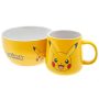 Σετ Πρωινού Pokemon ABYSTYLE – Pikachu (Κούπα 330ml & Μπολ Δημητριακών 690ml)