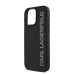 Θήκη Σιλικόνης Karl Lagerfeld Back Cover 3D Rubber Glitter Logo για iPhone 15 Pro - Black