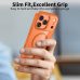 Θήκη Σιλικόνης Tech-Protect Magmat με Magsafe για Apple iPhone 17 Pro Max - Clear Orange