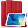 Θήκη Τάμπλετ Soft TPU Holder Pencil Flip για iPad 2022 10.9” / iPad 2025 11” - Red