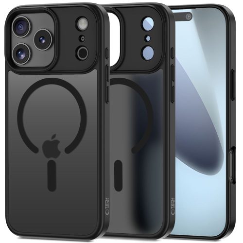 Θήκη Σιλικόνης Tech-Protect Magmat με Magsafe για Apple iPhone 17 Pro Max - Matte Black