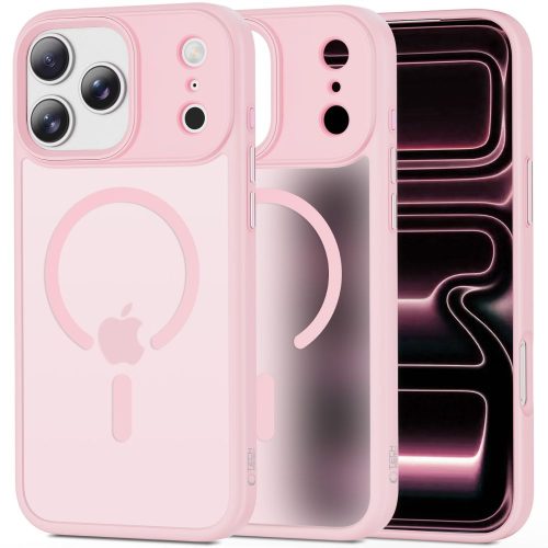 Θήκη Σιλικόνης Tech-Protect Magmat με Magsafe για Apple iPhone 17 Pro Max -  Matte Pink