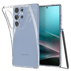 Θήκη Σιλικόνης Spigen Liquid Crystal Back Cover για Samsung Galaxy S25 Ultra - Crystal Clear