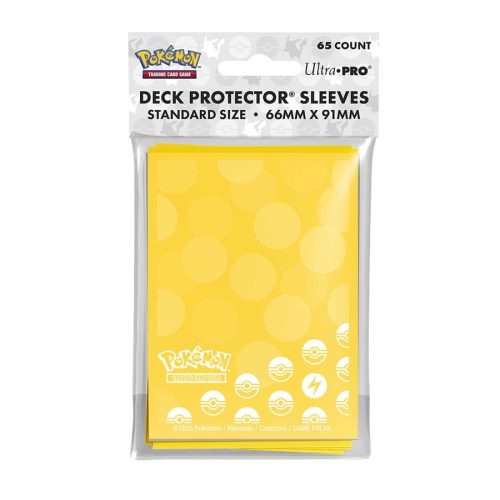 Ultra Pro: Pokemon Deck Card Protector Sleeves - Lightning Type Energy