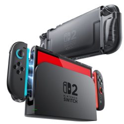Θήκη Μεταφοράς Supcase Crystal Case για Nintendo Switch 2 - Frost Black