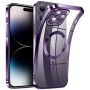 Θήκη Σιλικόνης Orso Magshine Magsafe για iPhone 14 Pro Max - Purple