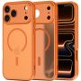 Θήκη Σιλικόνης Tech-Protect BasicMag με Magsafe για iPhone 17 Pro Max - Matte Cosmic Orange