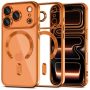 Θήκη Σιλικόνης Tech-Protect Magflex με Magsafe για Apple iPhone 17 Pro Max - Shiny Cosmic Orange