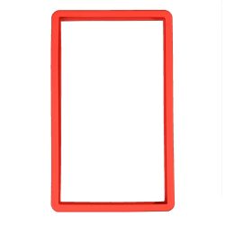 Bumper Protector TPU Σιλικόνης Για PSA Slabs –  Red