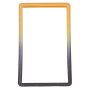 Bumper Protector TPU Σιλικόνης Για PSA Slabs – Orange - Black Glitter Gradient 