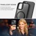 Θήκη Σιλικόνης Orso MagCase Focus MagSafe iPhone 15 - Frosted Brown