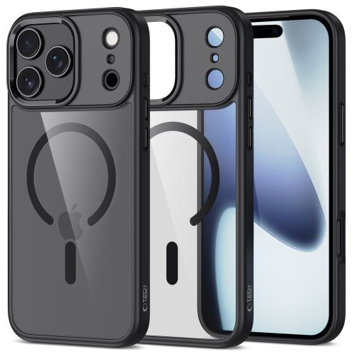 Θήκη Σιλικόνης Tech-Protect Magmat με Magsafe για iPhone 17 Pro - Clear Black