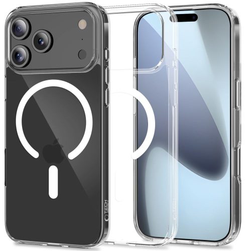 Θήκη Σιλικόνης Tech-Protect Flexair Hybrid με Magsafe για iPhone 17 Pro Max - Clear