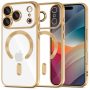 Θήκη Σιλικόνης Tech-Protect Magflex με Magsafe για iPhone 17 Pro Max - Shiny Gold