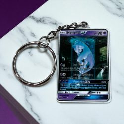 Μπρελόκ Acrylic Card Style: Pokémon - Mewtwo GX