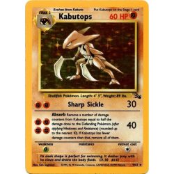 Kabutops (Fossil 9/62) (Holo) English - Near Mint