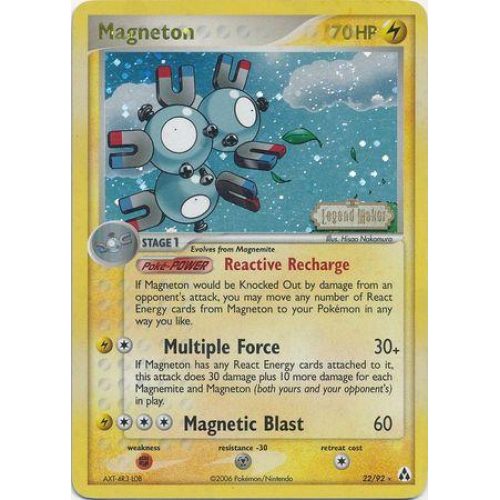 Magneton (EX Legend Maker 22) (Stamped Holo) English - Excellent