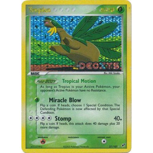 Tropius (EX Deoxys 27) (Stamped Holo) English - Excellent