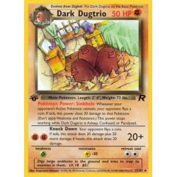 Dark Dugtrio (Team Rocket 23/82) (Rare) English - Good