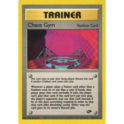 Chaos Gym (Gym Challenge 102/132) (Rare) English - Excellent