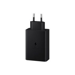 Φορτιστής Samsung με Θύρα USB-A και 2 Θύρες USB-C 65W Power Delivery - Black
