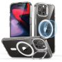 Θήκη Σιλικόνης ESR Classic Hybrid with Stash Stand HaloLock MagSafe για iPhone 15 Pro - Clear 