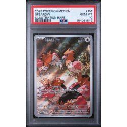 Spearow #151 - Mega Evolution 2025 - Illustration Rare - PSA 10 GEM MINT - English