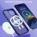 Θήκη Σιλικόνης Orso MagCase Focus MagSafe iPhone 15 - Frosted Purple