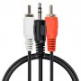 Καλώδιο Προέκτασης Ήχου 3.5mm Μale σε RCA male - 1.5m