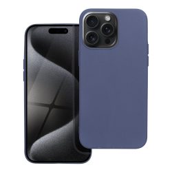 Θήκη Σιλικόνης Matte case για iPhone 15 Pro - Blue