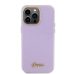 Θήκη Σιλικόνης Guess Glitter Full Wrapped για iPhone 15 Pro Max - Lilac