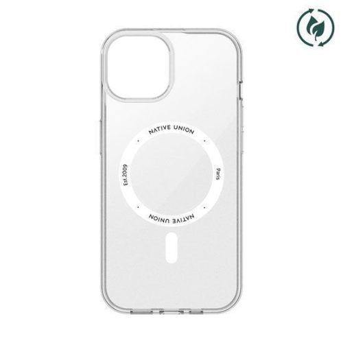Θήκη Σιλικόνης Native Union με Magsafe για iPhone 15 - Clear