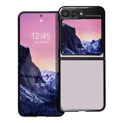 Θήκη Σιλικόνης Focus για Samsung για Galaxy Z Flip 5 5G - Clear/Black