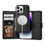 Θήκη Πορτοφόλι Δερματίνης Tech-Protect με Magsafe για iPhone 16 Pro Max - Black