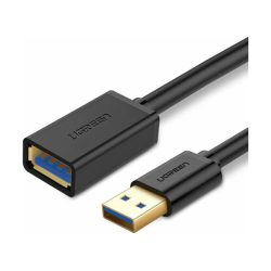 Καλώδιο Επέκτασης Ugreen USB 3.0 USB-A male σε USB-A female 1m - Black