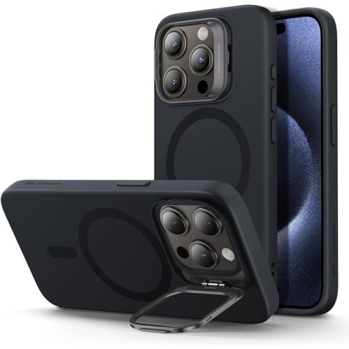 Θήκη Σιλικόνης ESR Cloud Stash Stand με Magsafe για iPhone 15 Pro Max - Black