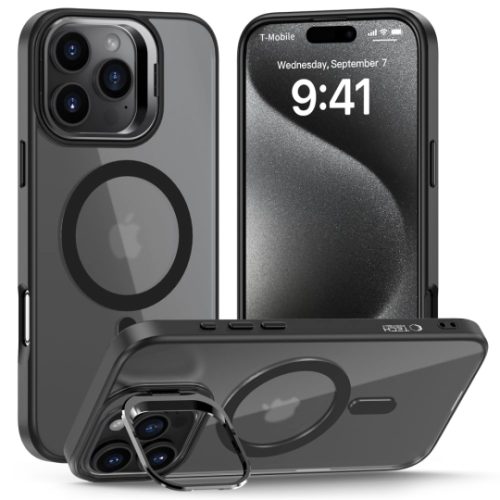 Θήκη Σκληρή Tech-Protect Magring Magsafe για iPhone 16 Pro Max - Matte Black