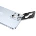 Tempered Glass Πίσω Κάμερας Hoco 3D Metal V14 - 3 in 1 για Apple iPhone 15 / 15 Plus - Light Blue