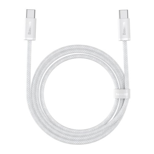 Καλώδιο Φόρτισης Baseus Dynamic Series USB-C σε USB-C, 100W, PD, 1m - White
