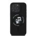 Θήκη Σιλικόνης με Magsafe Karl Lagerfeld Karl and Choupette για iPhone 16 Pro Max - Black