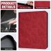 Άλμπουμ Καρτών Toploader Ringless - 9 - Pocket με φερμουάρ Zippered PRO Binder (216 θέσεις) - Black