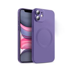 Θήκη Σιλικόνης Orso Camera Lens με Magsafe iPhone 11 - Purple