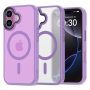Σκληρή Θήκη Tech-Protect Magmat με MagSafe για iPhone 16 - Matte Purple
