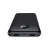 PowerBank Veger L10 - 10000mAh LCD Quick Charge 2x USB-A - Black