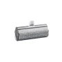 Veger Lipstick W0573P 20W Mini Power Bank 5.000mAh Power Delivery ( Lightning ) - Glitter Silver