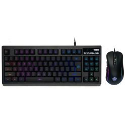 Ενσύρματο Σετ Gaming Πληκτρολόγιο - Ποντίκι Zeroground Aochi Tenkeyless Keyboard English Version - Black
