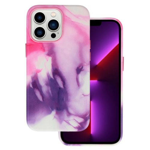 Θήκη Leather Ink Case για Apple iPhone 13 Pro Max - Smoke Pink
