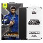 Tempered Glass Mr.Monkey Full Cover Full Glue 5D 9H Airbag Anti-Broken για Apple iPhone 16 - Black