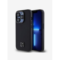 Θήκη Δερματίνης DKNY Stack Logo Back Cover για iPhone 15 Pro Max - Black