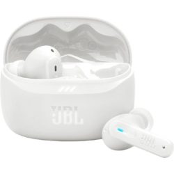 Ασύρματα Ακουστικά JBL Tune Beam 2 Pure Bass Zero Noise - White